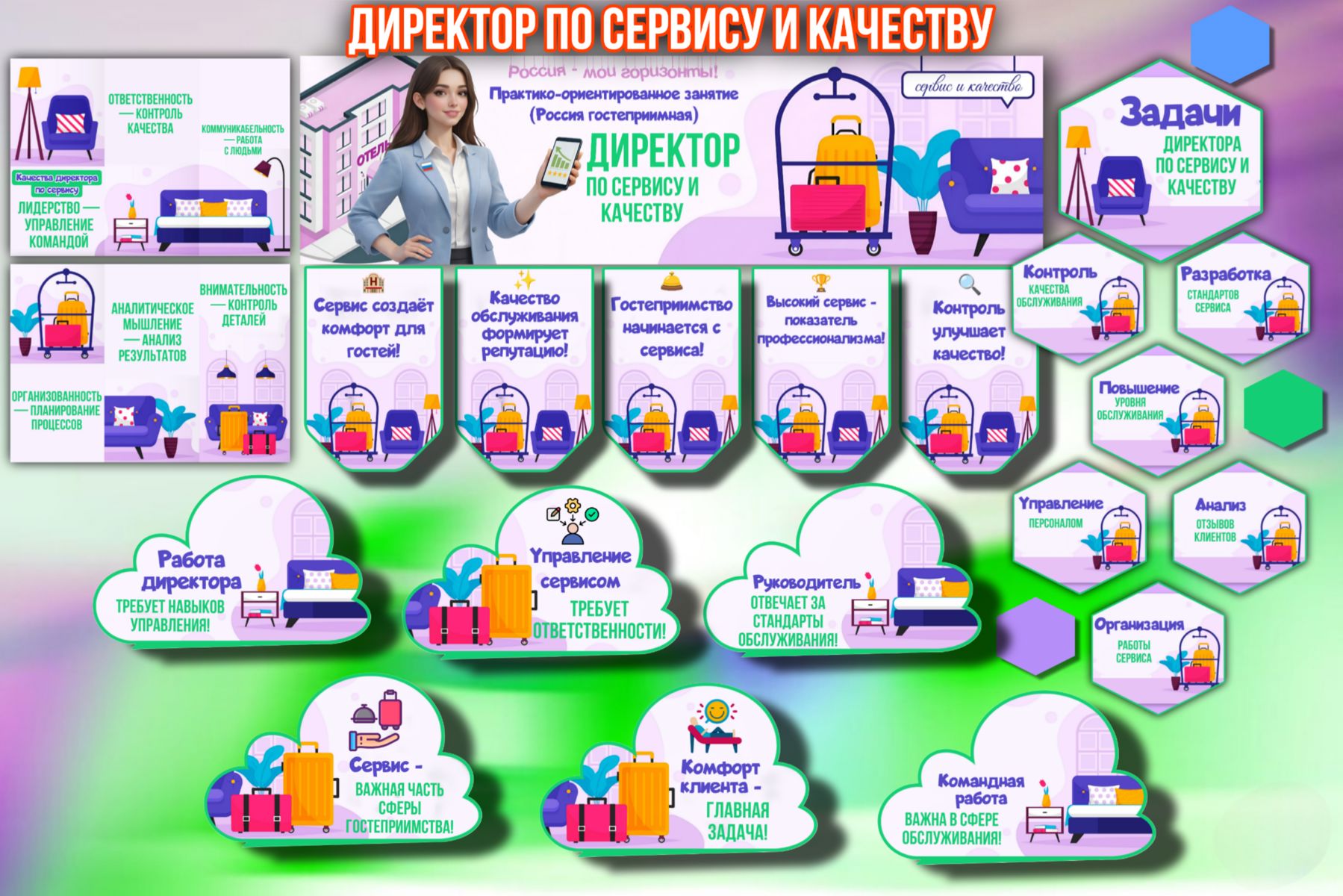 Превью шаблона Директор по сервису и качеству