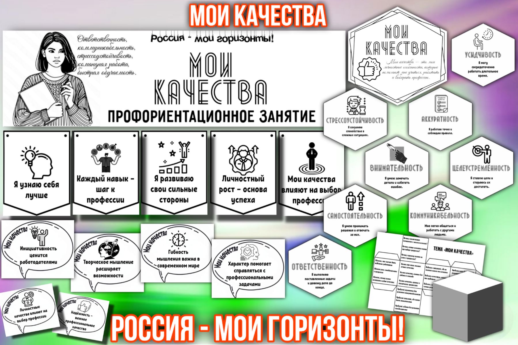 Превью шаблона Мои качества